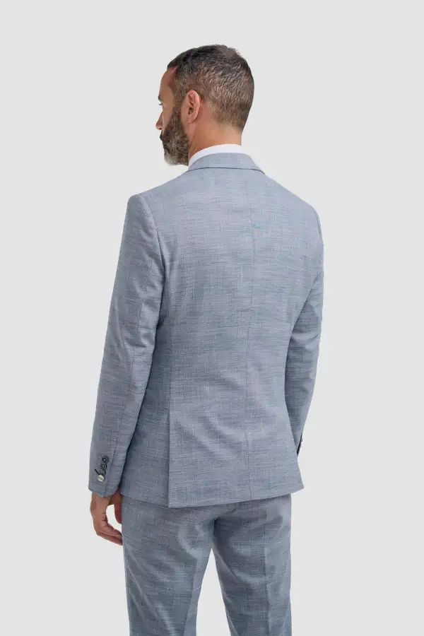 Men S Blue Check