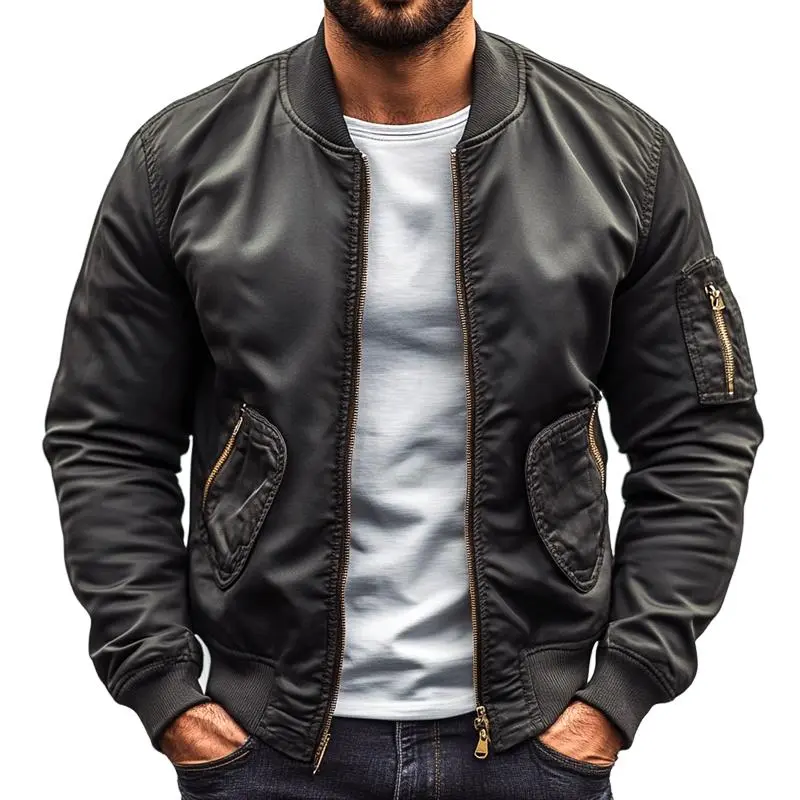 Rugged Work Utility Pocket Jacket