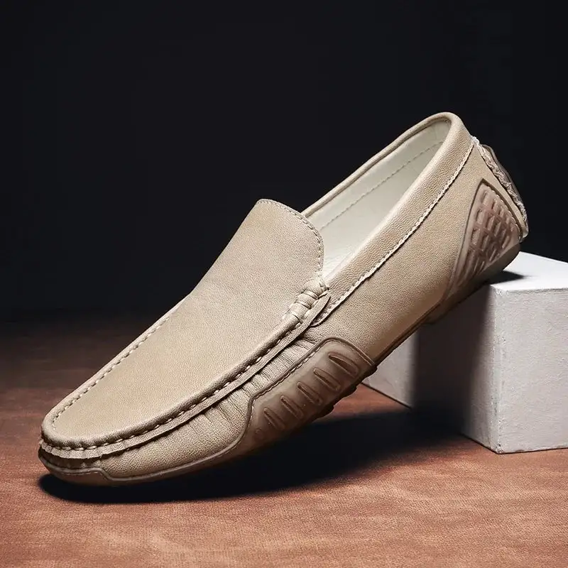 Everyday Casual Leather Moccasins