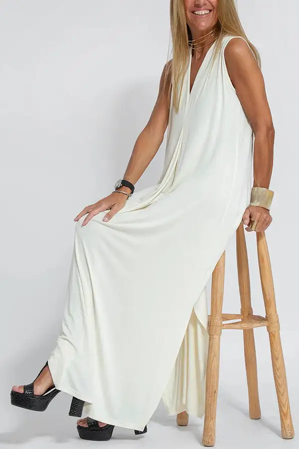 Elowen Flowy Maxi Comfort Dress