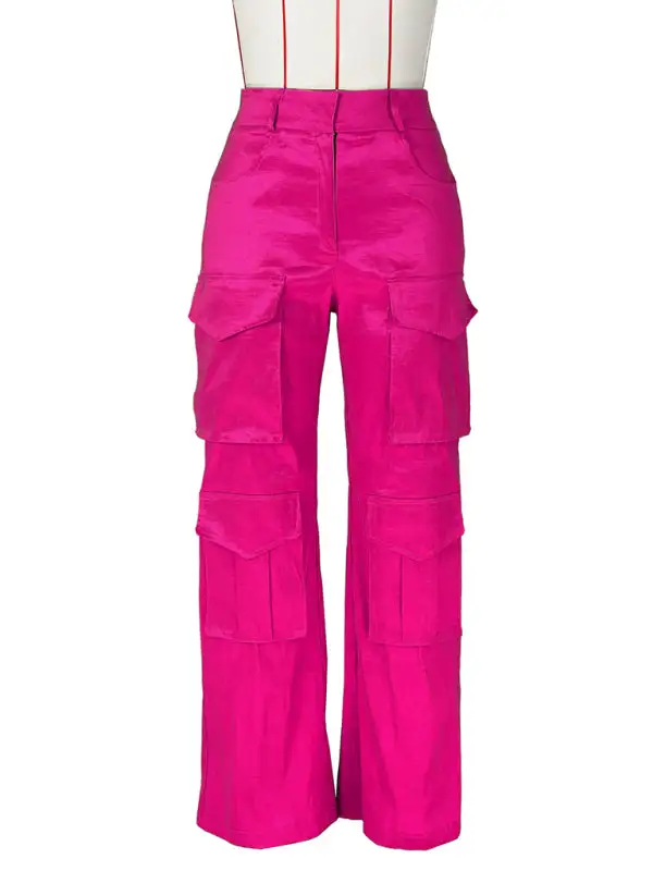 Multi Pocket Cargo Trousers Pants