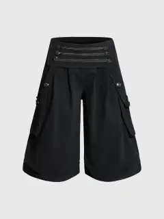 Everyday Wide-Leg Shorts