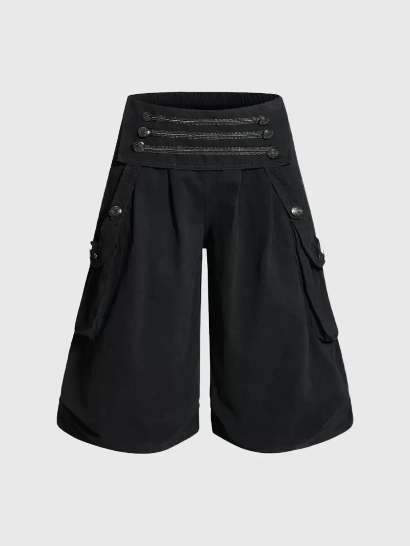 Everyday Wide-Leg Shorts