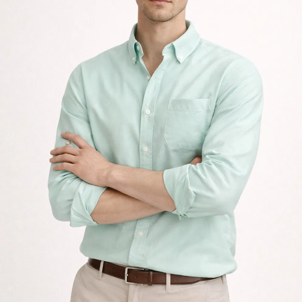 Chest Pocket Classic Long Sleeve Shirt