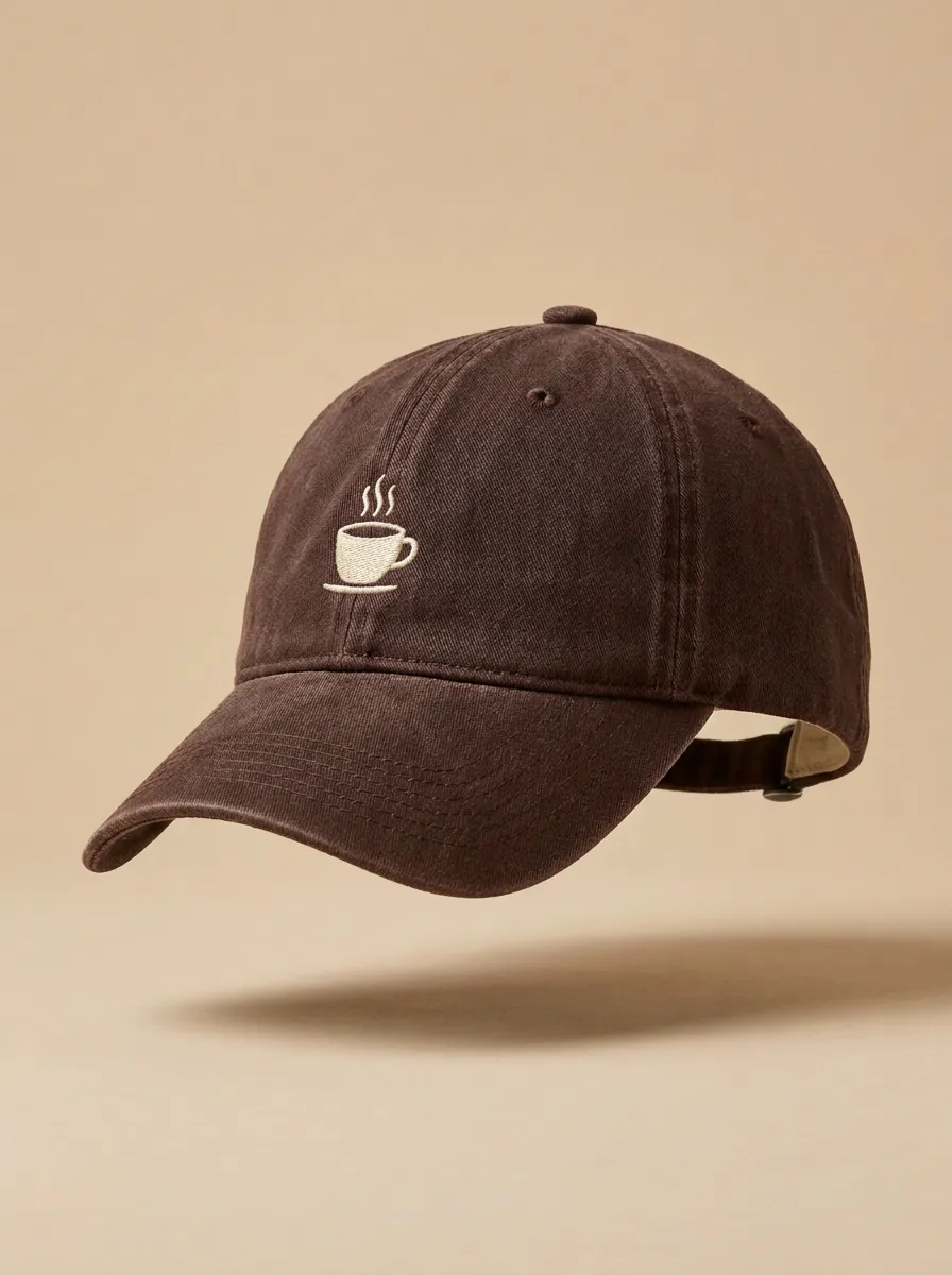 Coffee-Lover Embroidered Unisex Baseball Cap
