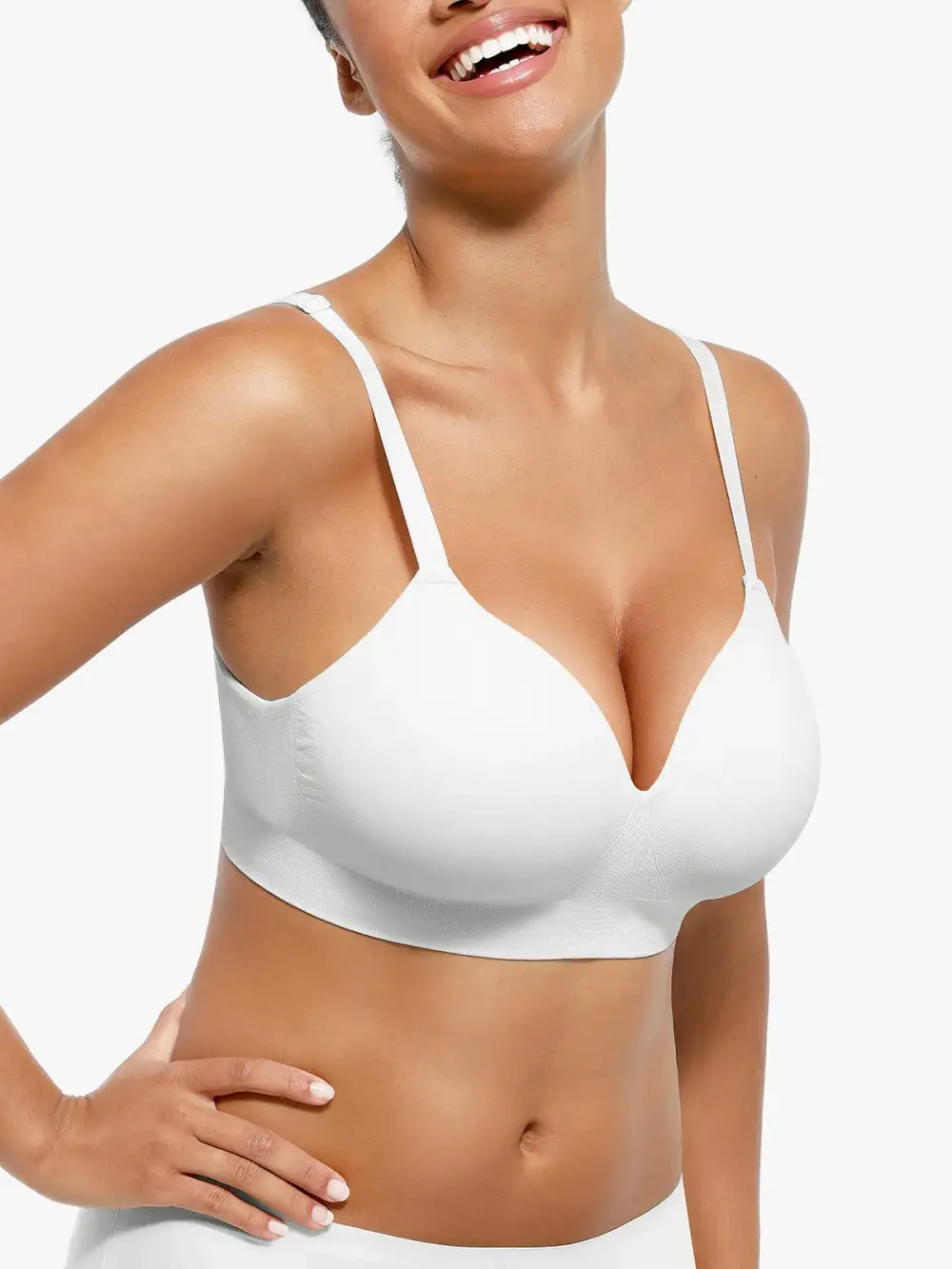 Seamless Wireless Shaping Lift Bra