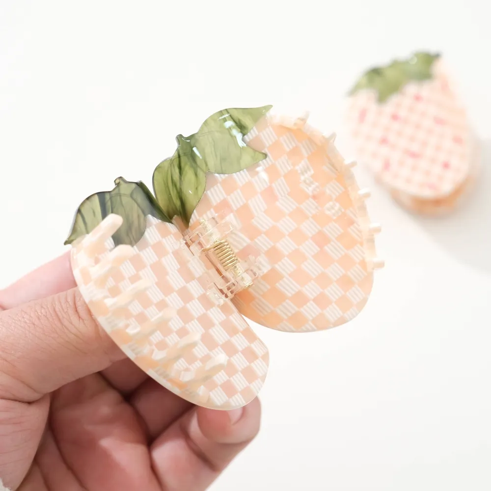Strawberry Pattern Claw Clip