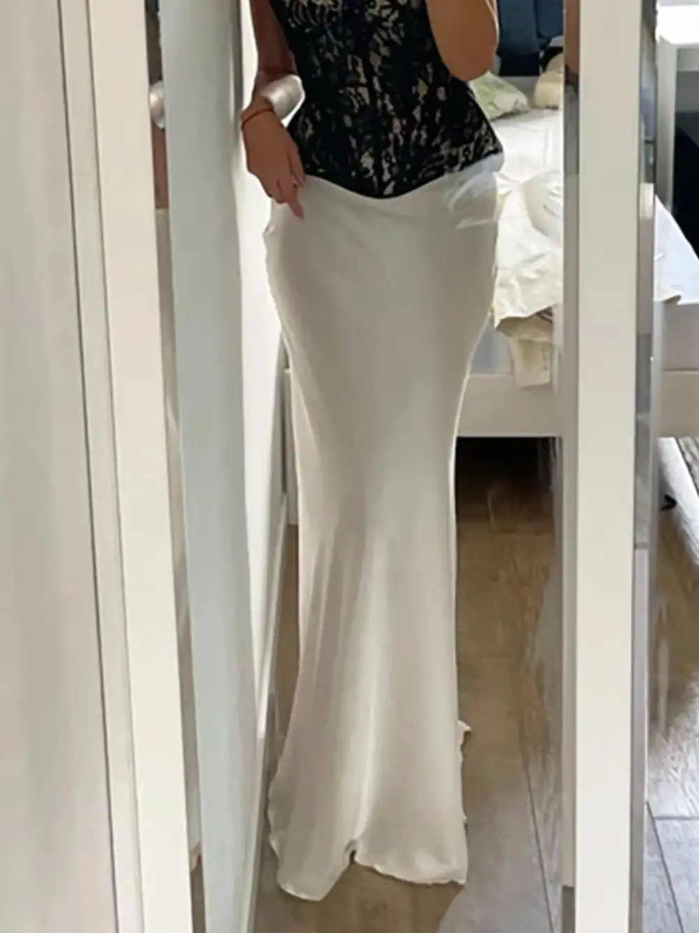 Casual Comfort Waisted Skirt