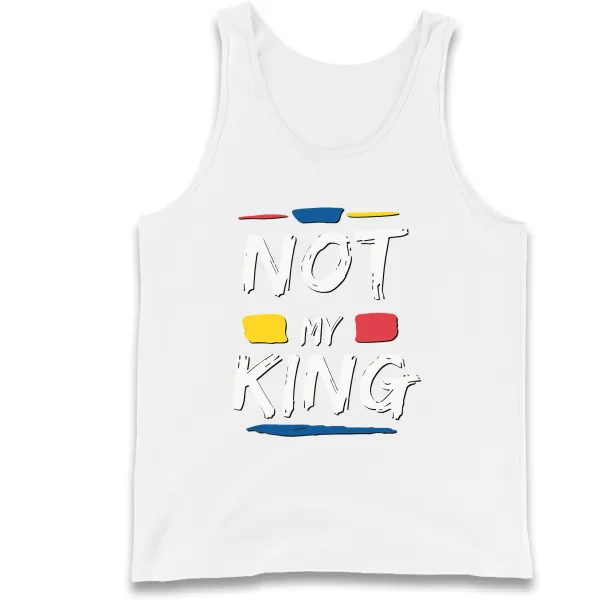 Minimal Everyday Print Graphic Tank Top
