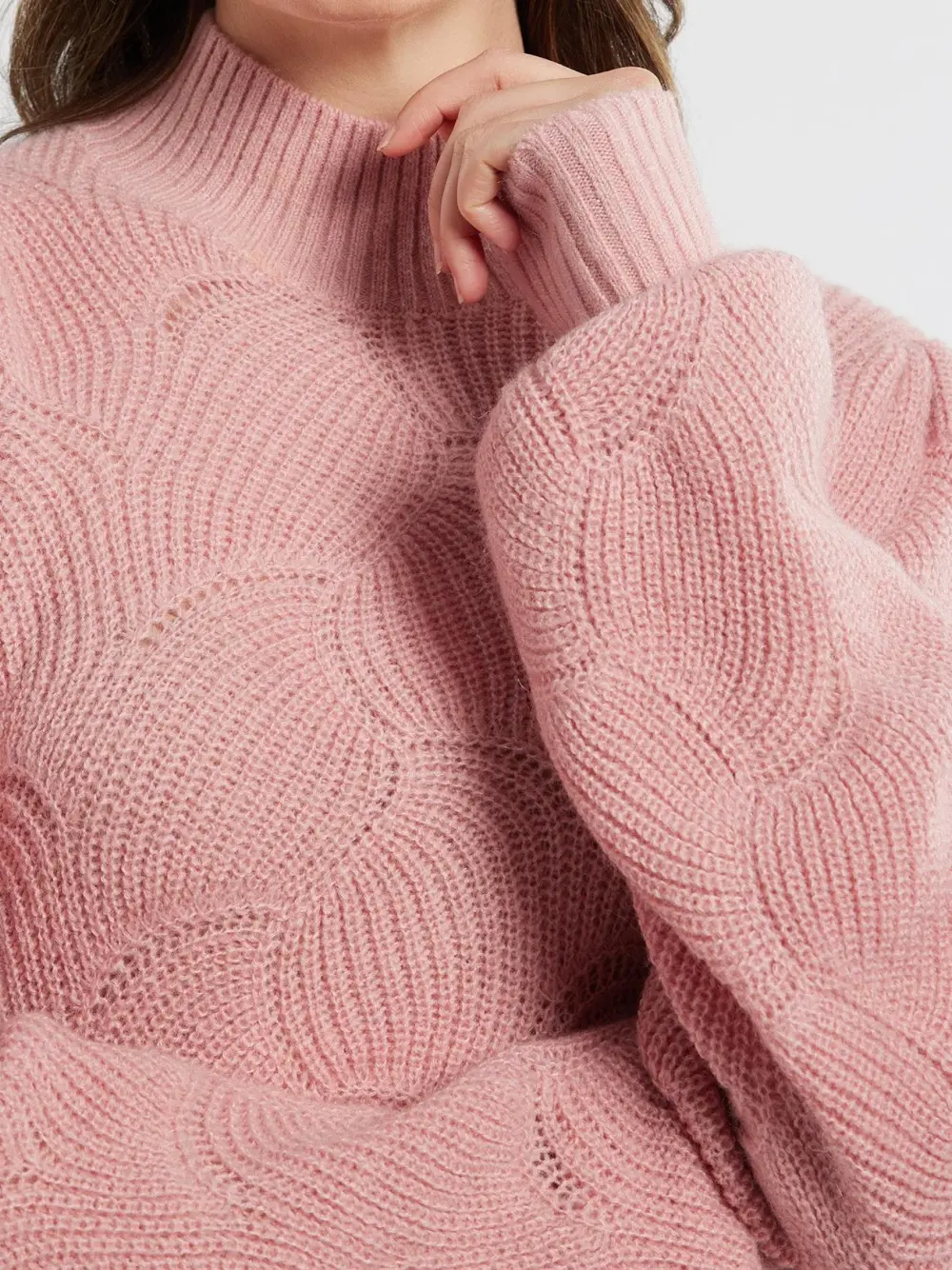 Evelyn High Neck Jumper