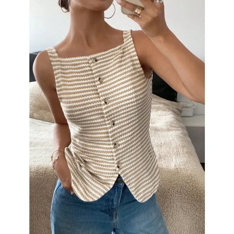 Button Down Tank