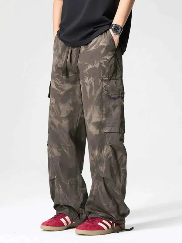 Clean Look Wide Leg Cargo Pants