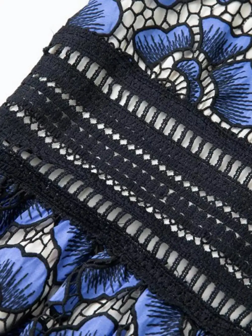 Printed V Neck Ruffle Midi Dress