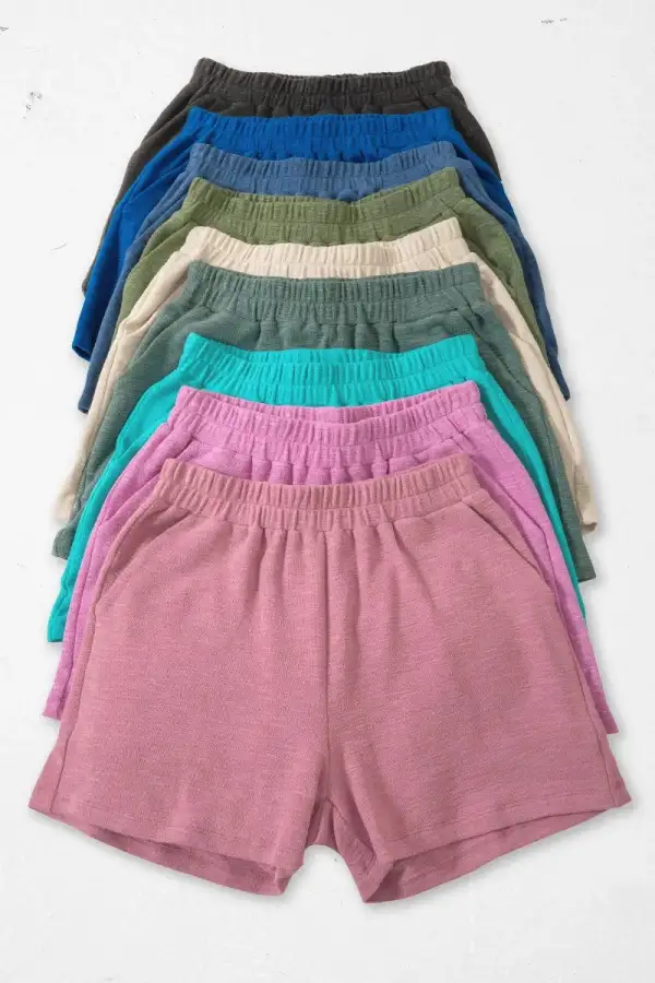Tailored Simple Casual Everyday Shorts