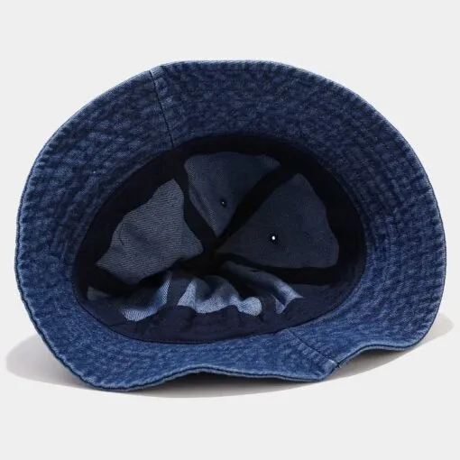 Durable Denim Round Beret Hat