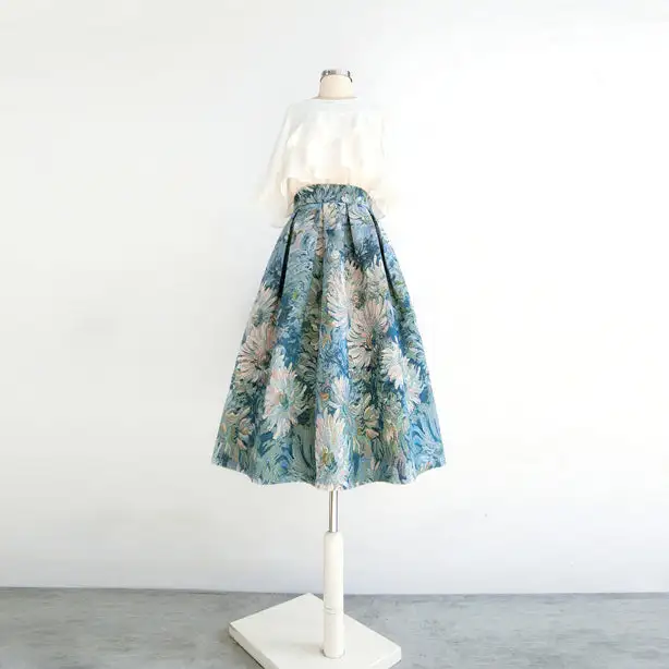 Classic Market Everyday Casual Floral Skirt