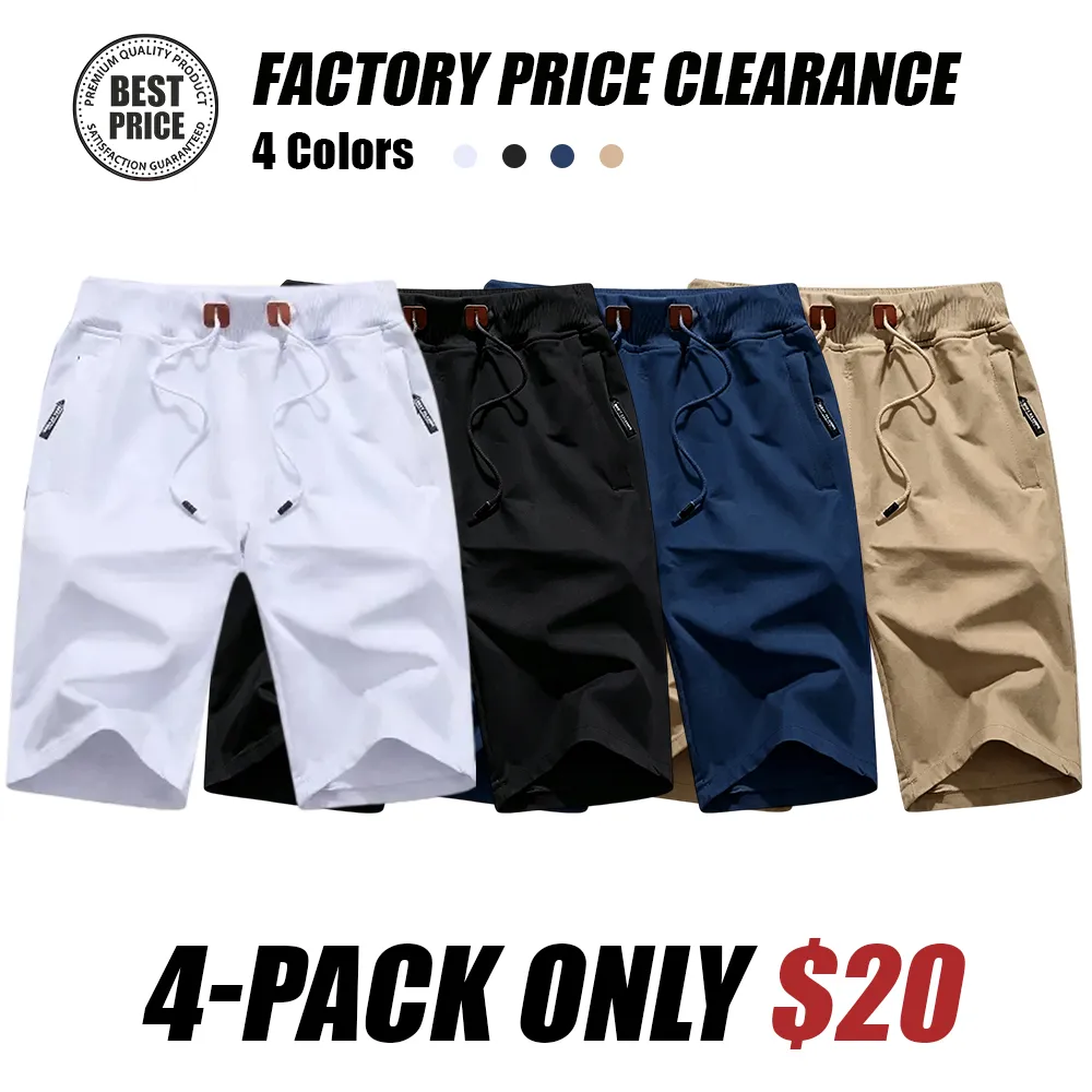 Men's pajama shorts, pure cotton casual shorts