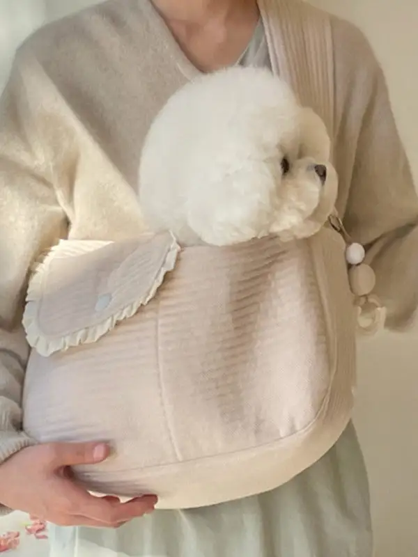 Cute Falbala Pet Bag Accessories