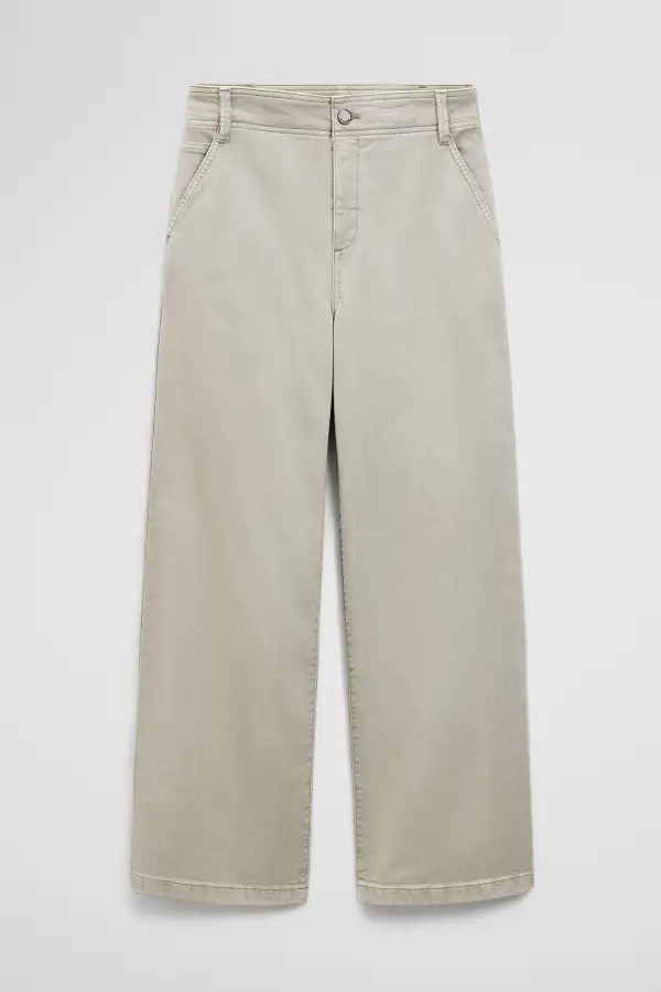 Women's Casual High Rise Wide Leg Jeans