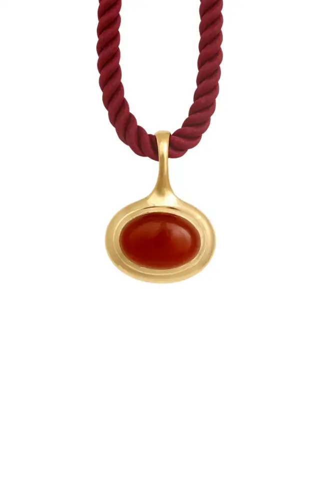 Carnelian Star Necklace