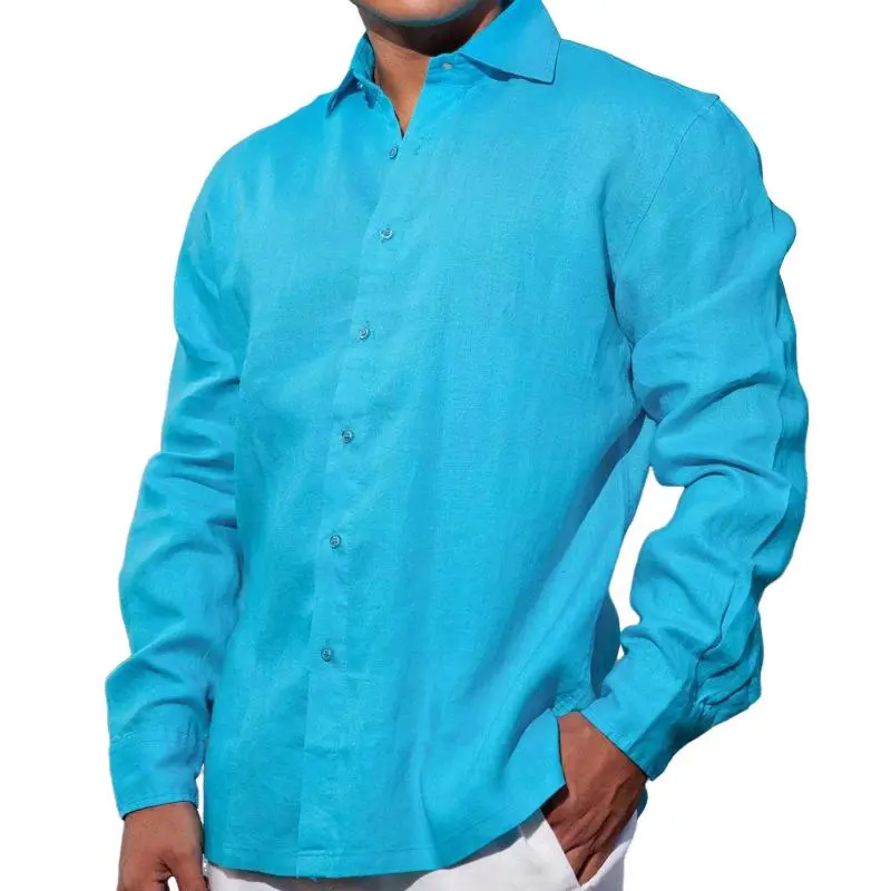 Camp Collar Woven Open Shirt