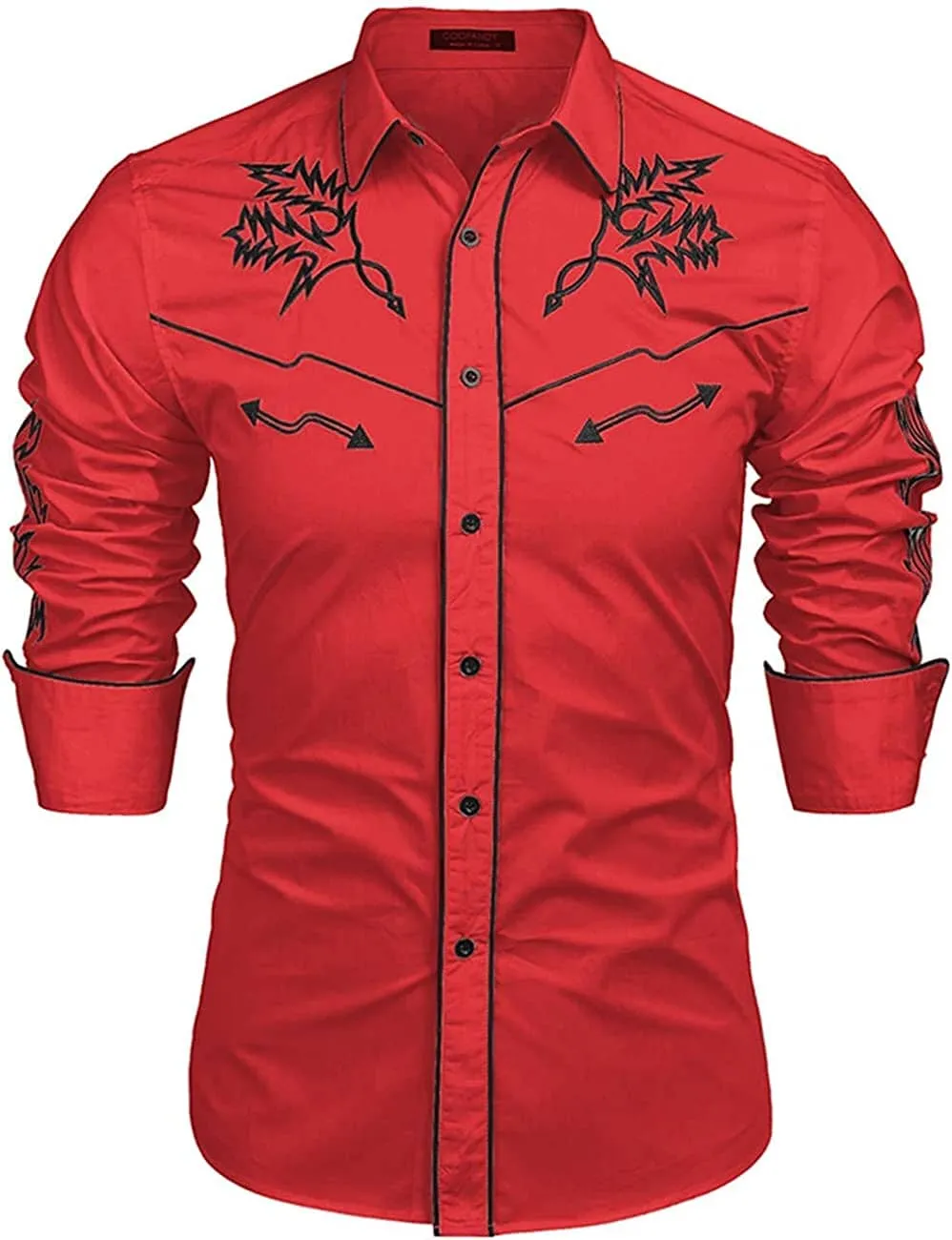Cotton Button Down Dress Shirt