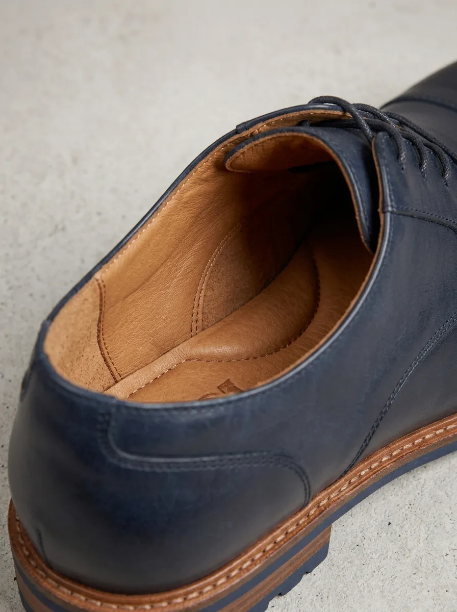 Men's Refined Cap-Toe Oxford Dress Shoes