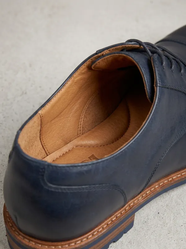 Men's Refined Cap-Toe Oxford Dress Shoes