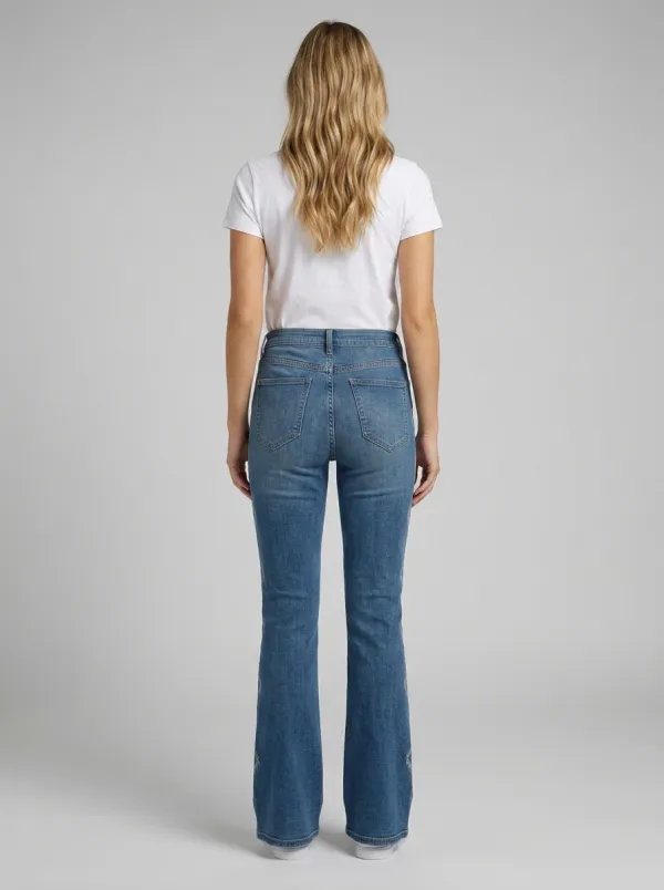 Women's High Waist Casual Denim Jeans