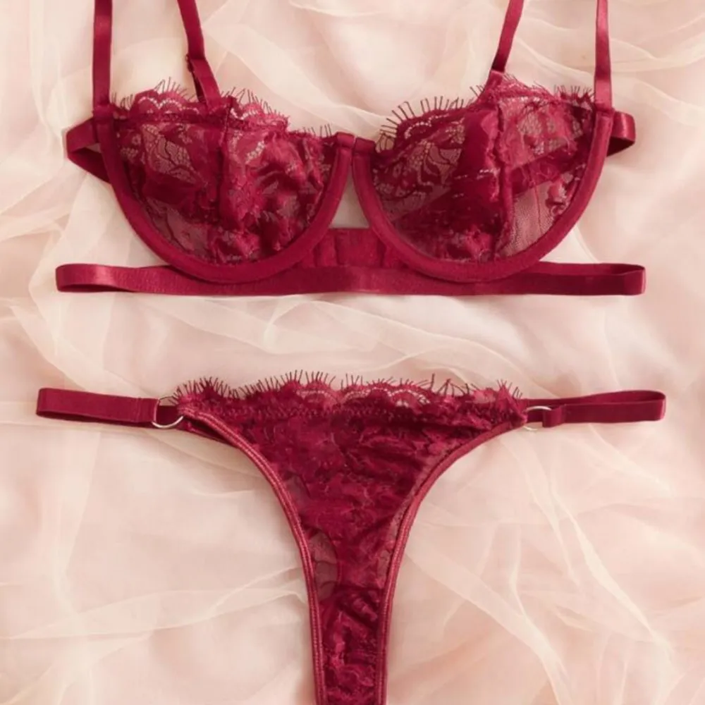 Lace Mesh Lingerie Set