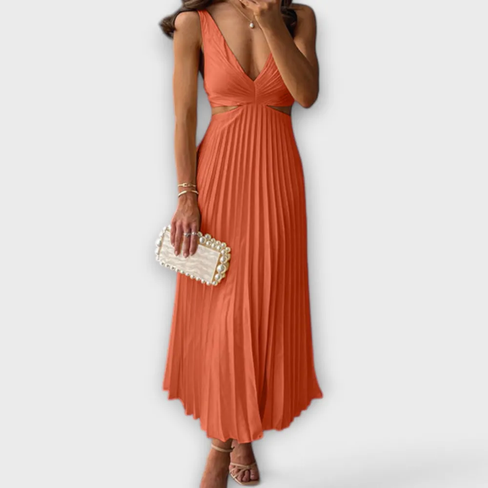 Pleated Everyday Casual Dress