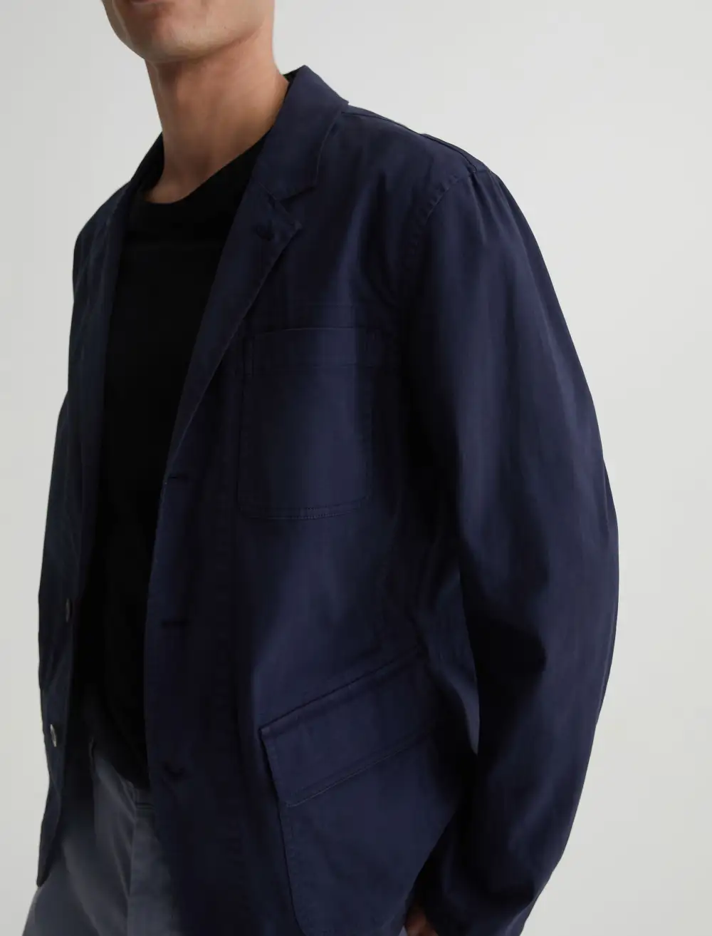Men's Classic Fit Sateen Blazer