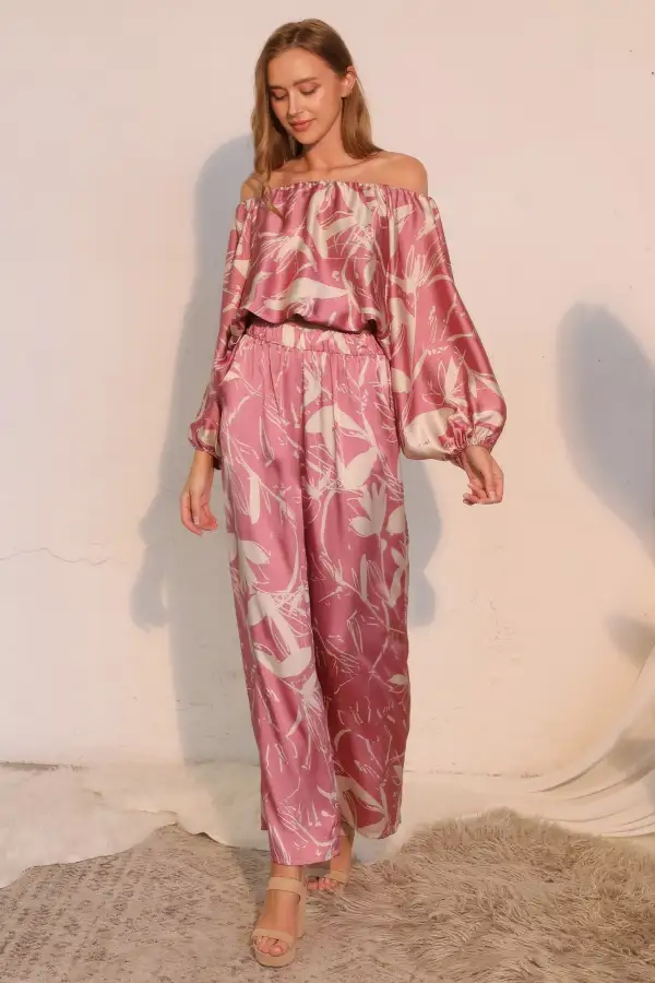 Everyday Satin Pocket Pants