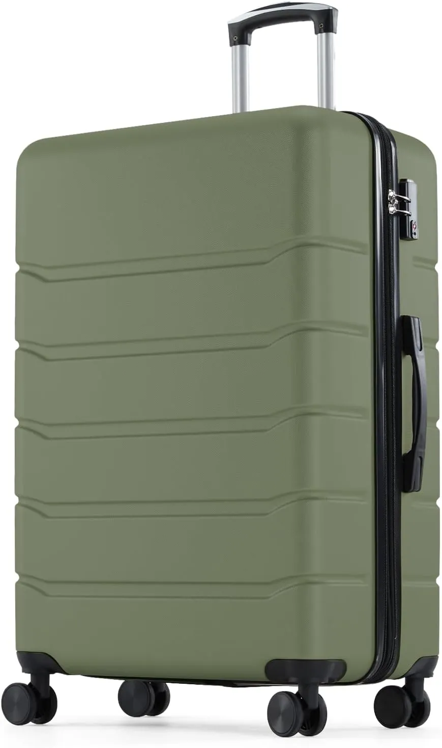 Expandable Hardshell Suitcase with Dual Spinner Wheels