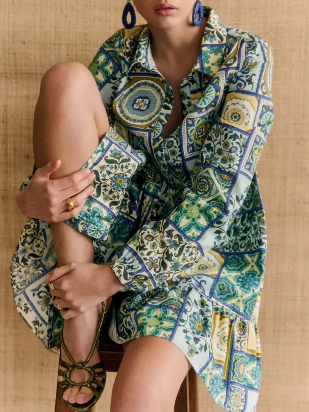 Shirt Collar Dress