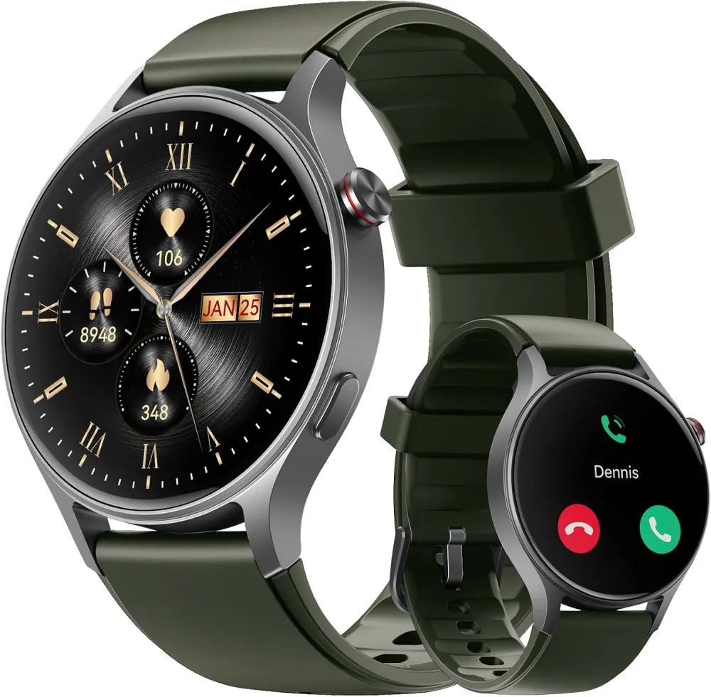 Smart Watch for Women, Answer/Make Call, 1.32'' AMOLED Ultra-Clear Screen