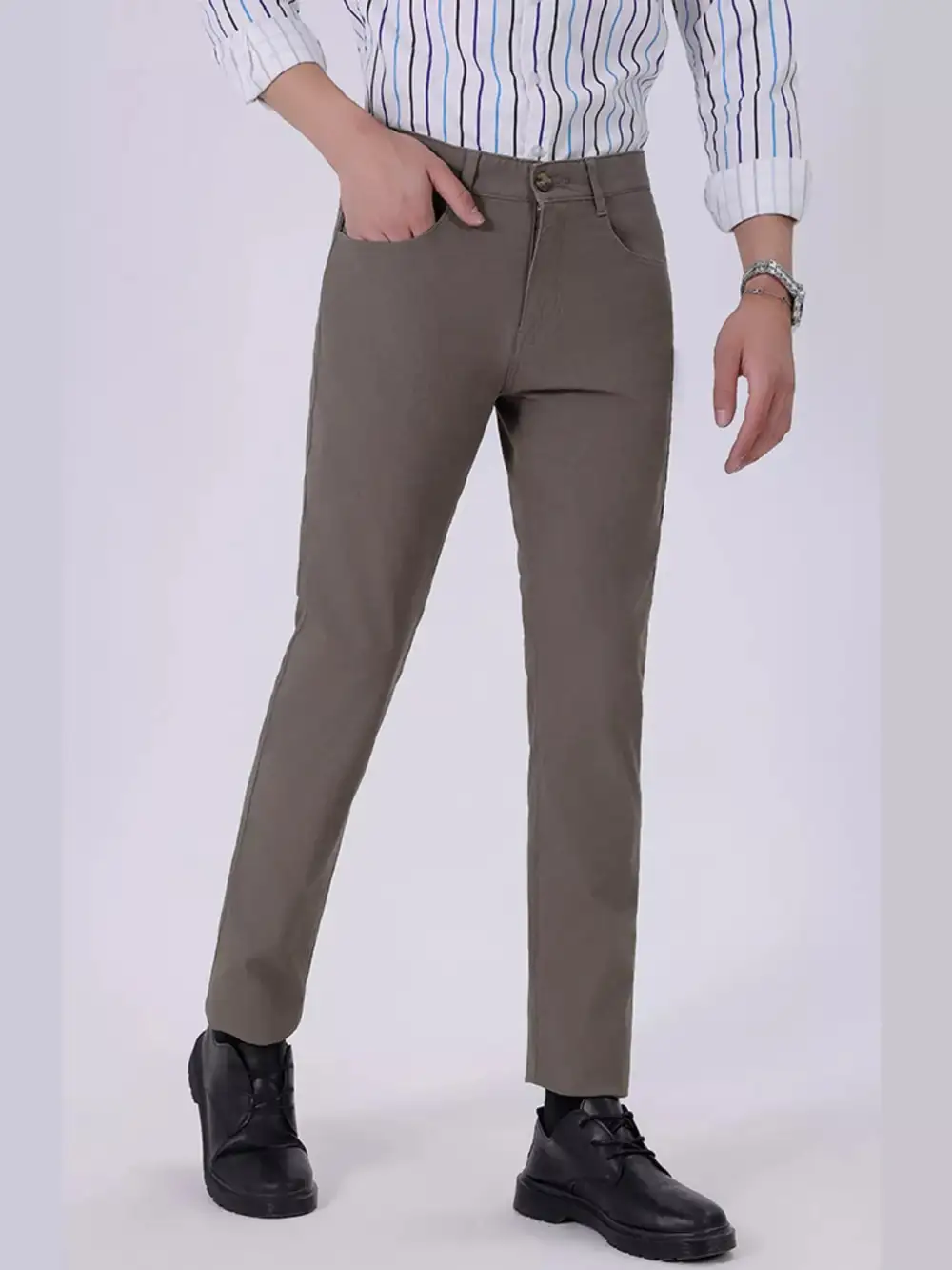 Straight Leg Casual Pants