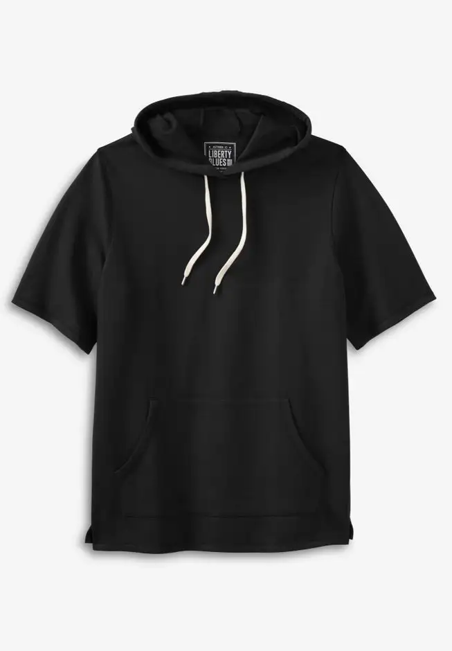 Liberty Blues Short-Sleeve Hoodie