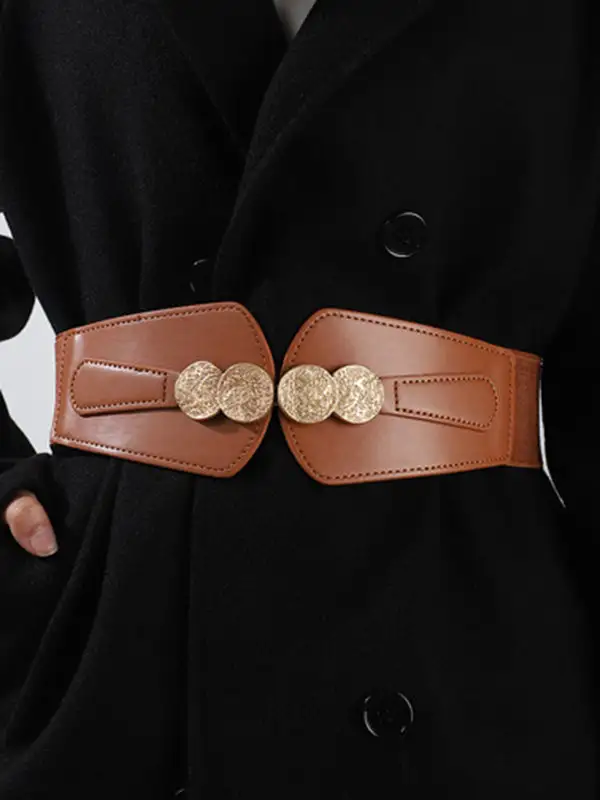 Elastic Panel Waist Belt