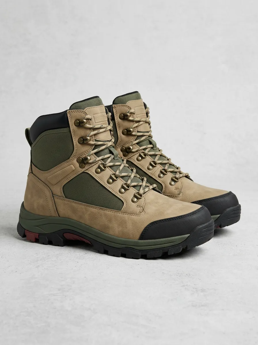 Unisex Outdoor Hiking Waterproof Tactical Printed Work Boots