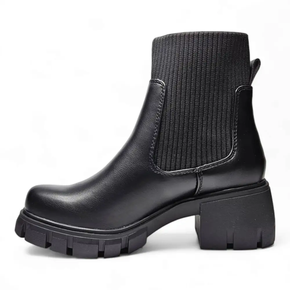 Zordy Elastic Shaft Lug Bootie