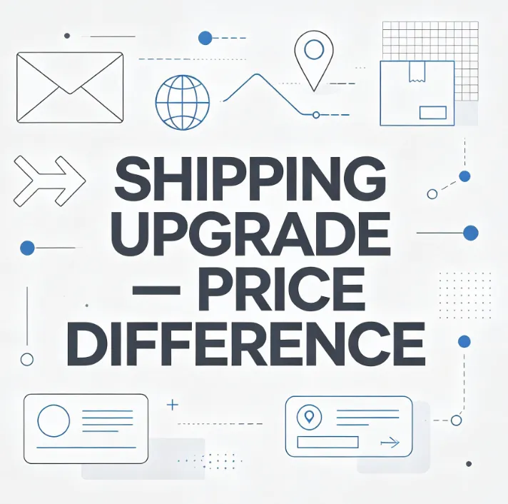 Shipping Upgrade – Price Difference
