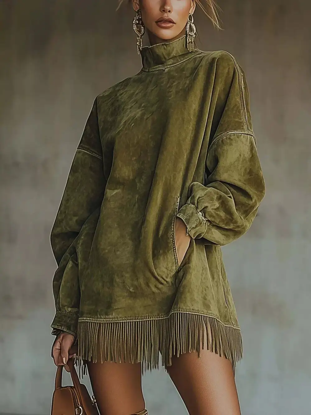 Finish Long Sleeve Dress