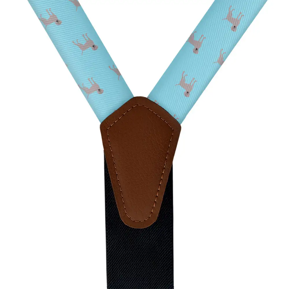 Weimaraner Dog Theme Suspenders