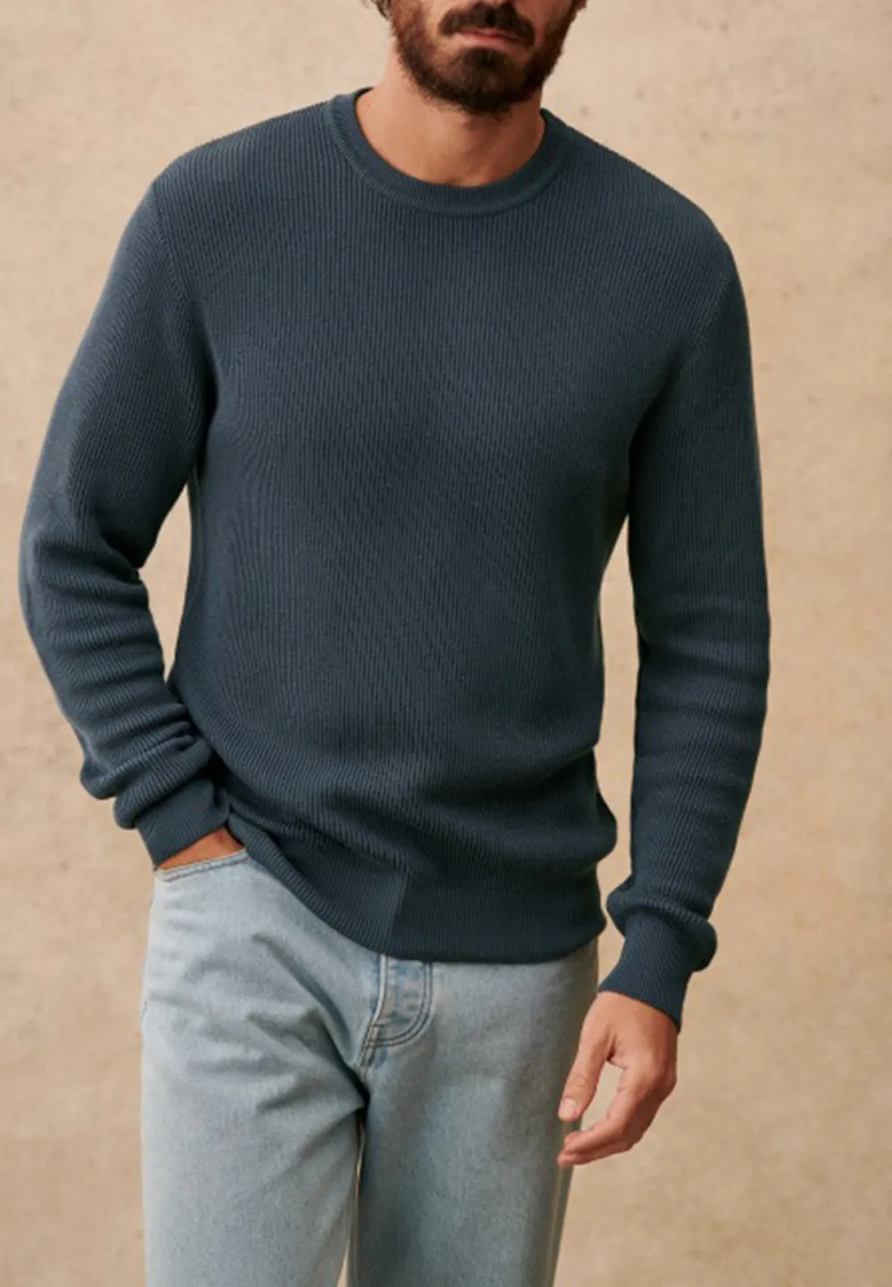 Sweater-Steel Blue