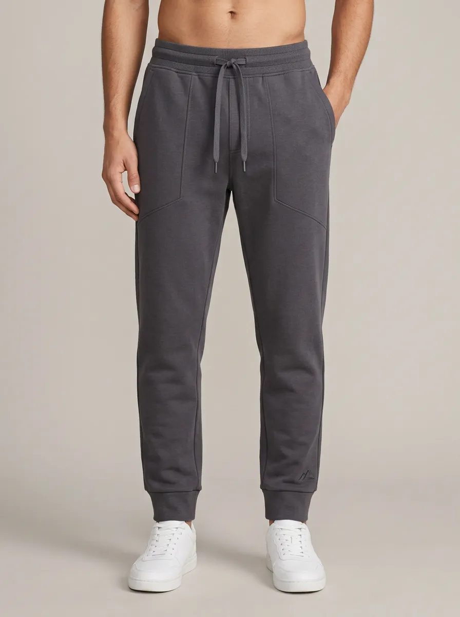 Men's Mountain Graphic Fitness Athletic Jogger Pants