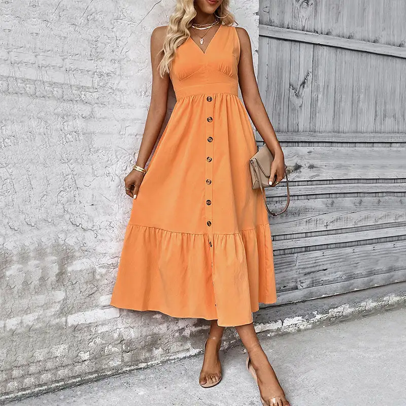 Amara Flattering Backless Midi Dress