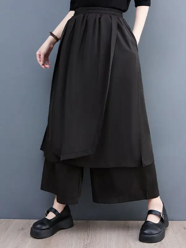 Women's Wide Leg Cropped Pants