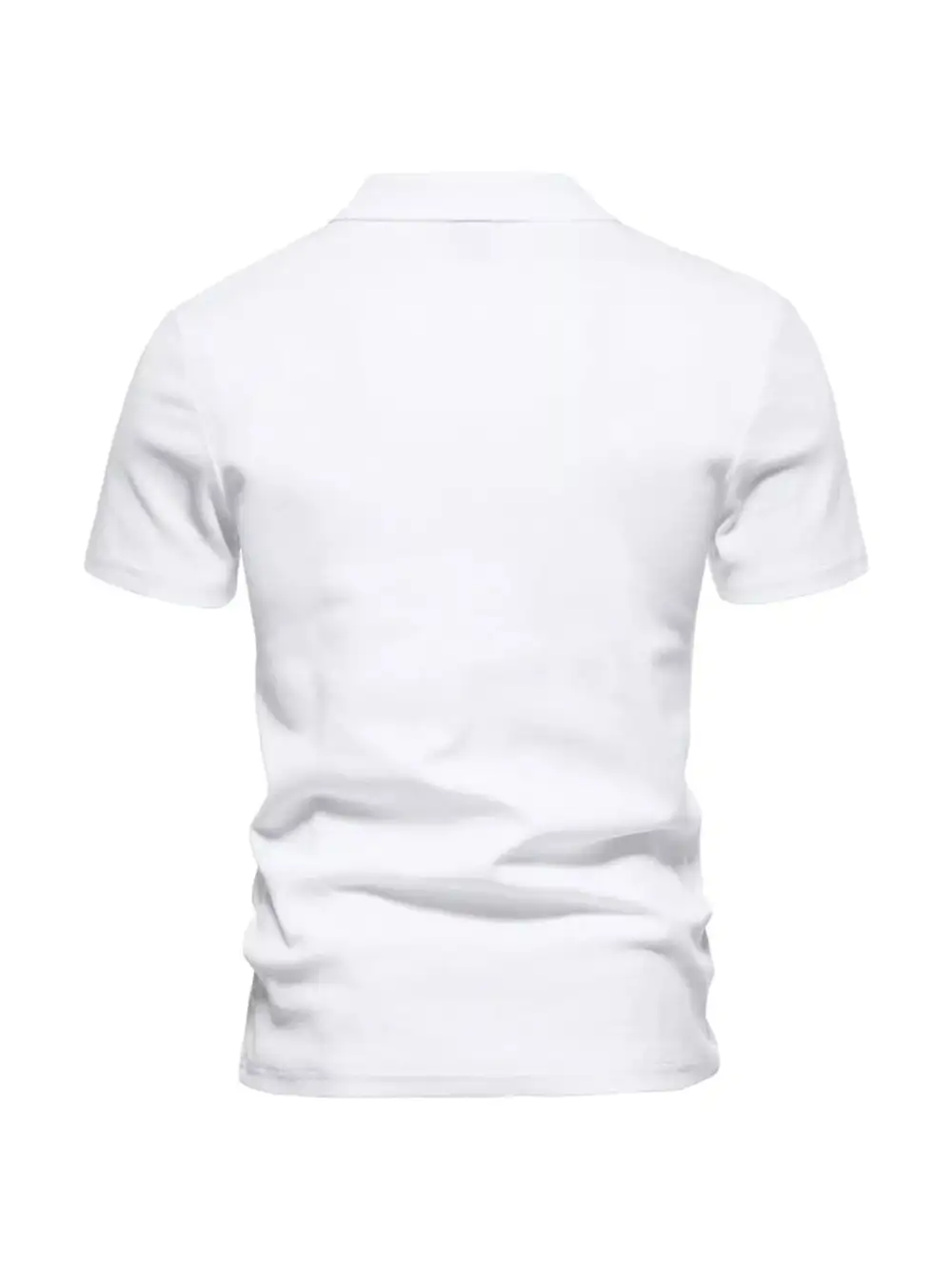 Notched-Collar Polo Shirt