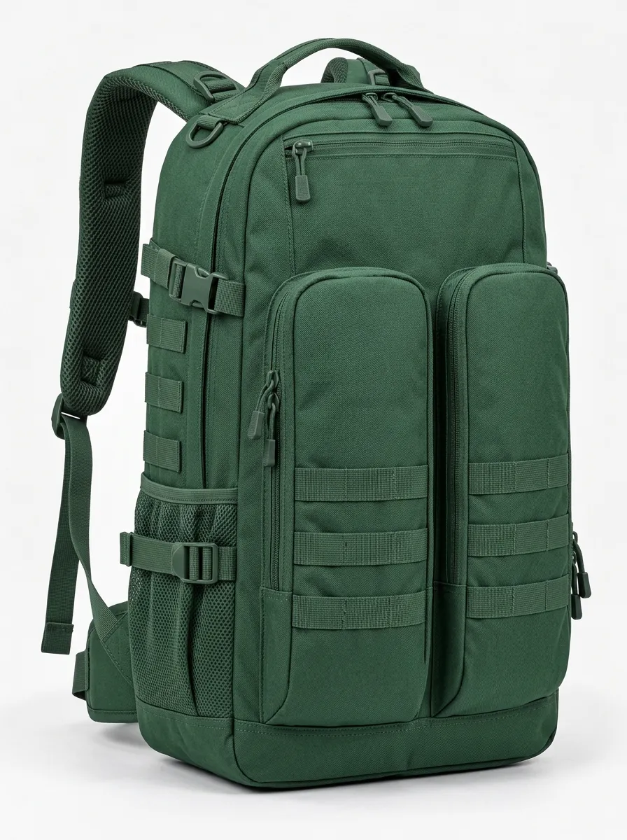 Tactical Backpack with Tactical Details for Versatile Carry